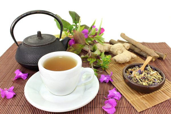 a cup of herbal tea and Chinese medicinal herbs
** Note: Visible grain at 100%, best at smaller sizes